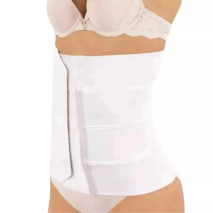 Faja Postparto Alta y Postcirugía 4B Con Tela De Alta Compresión Color Blanco - Fajasymas