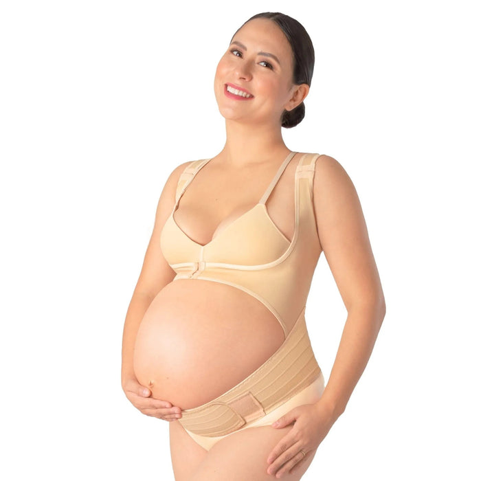 For Moms Faja Para Embarazo Tipo Chaleco Con Soporte Espalda - Fajasymas