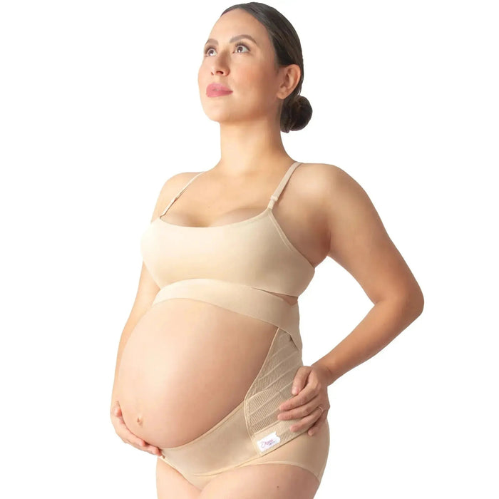 For Moms Fajas Para Embarazadas Soporte Maternal Tela Multilinea Suave - Fajasymas