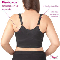 FOR MOMS - Bra de Lactancia con Refuerzo en la Espalda Sin Varilla, for Moms, Fajasymas