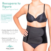NEW FORM MEDICAL – Faja Postparto Doble Ajuste Corta. Modelo 1801