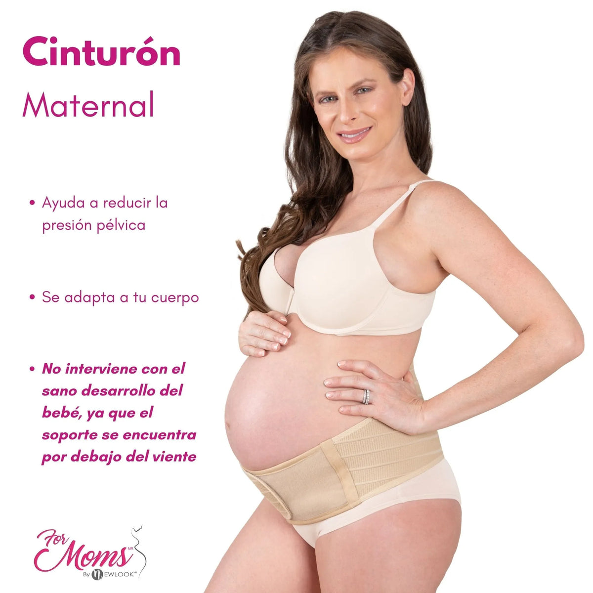 For Moms Cinturón Para Embarazadas Soporte Maternal, for Moms, Fajasymas