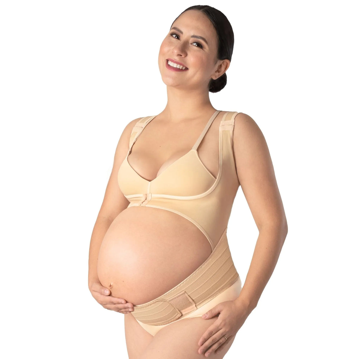 For Moms Faja Para Embarazo Tipo Chaleco Con Soporte Espalda, Fajasymas