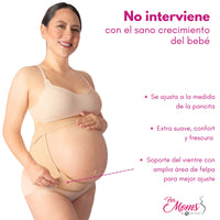 For Moms Fajas Para Embarazadas Soporte Maternal Tela Multilinea Suave, for Moms, Fajasymas