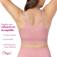 FOR MOMS - Bra de Lactancia con Refuerzo en la Espalda Sin Varilla