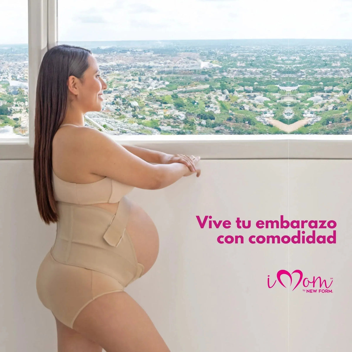 New Form Faja Para Embarazada Soporte Maternal Con Tela Ajustable, Fajasymas