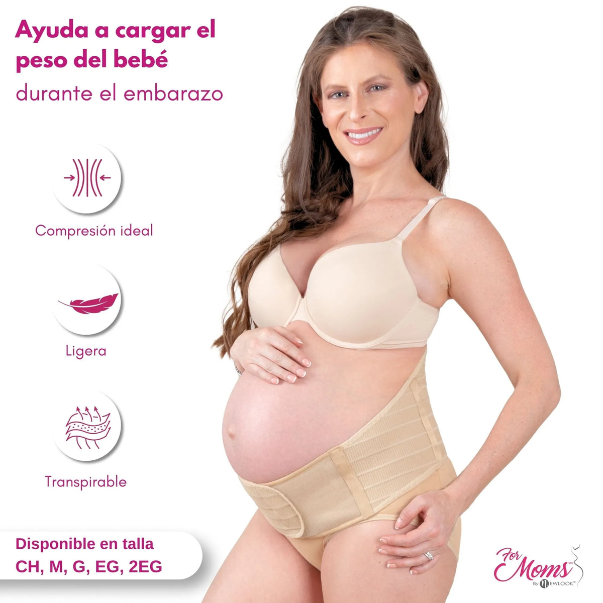 For Moms Panty Cinturón Maternal Para Embarazadas, for Moms, Fajasymas