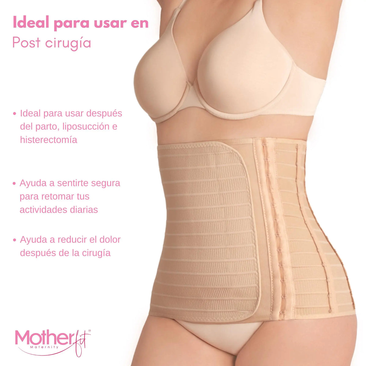 FAJA POST PARTO Y POST CIRUGÍA - MOTHERFIT - Fajasymas