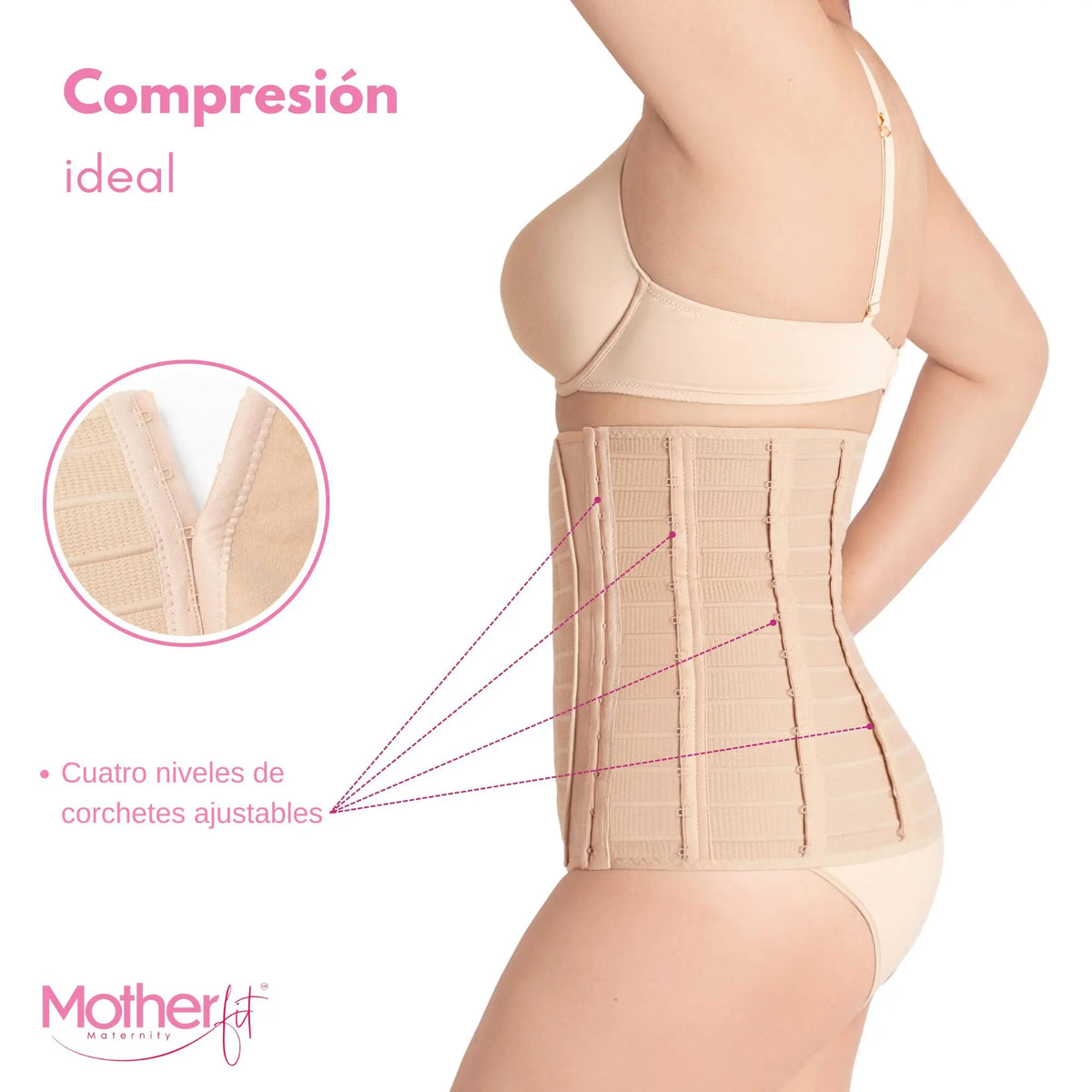 FAJA POST PARTO Y POST CIRUGÍA - MOTHERFIT - Fajasymas