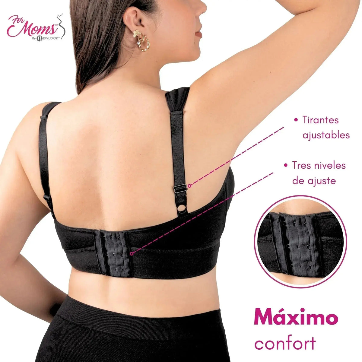 FOR MOMS - Bra de Lactancia sin Varilla, for Moms, Fajasymas