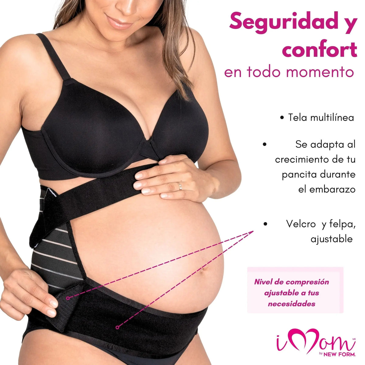 Faja para Embarazadas con Soporte Maternal Unitalla - Fajasymas