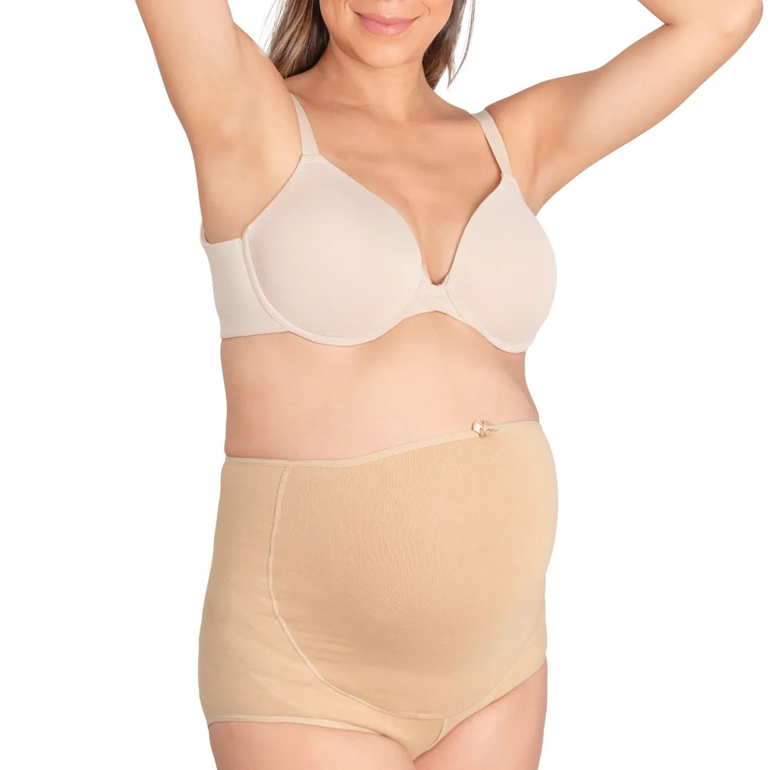 New Form Panty Maternal Alta Con Tela Algodón Y Power Para Dolor Lumbar, Fajasymas