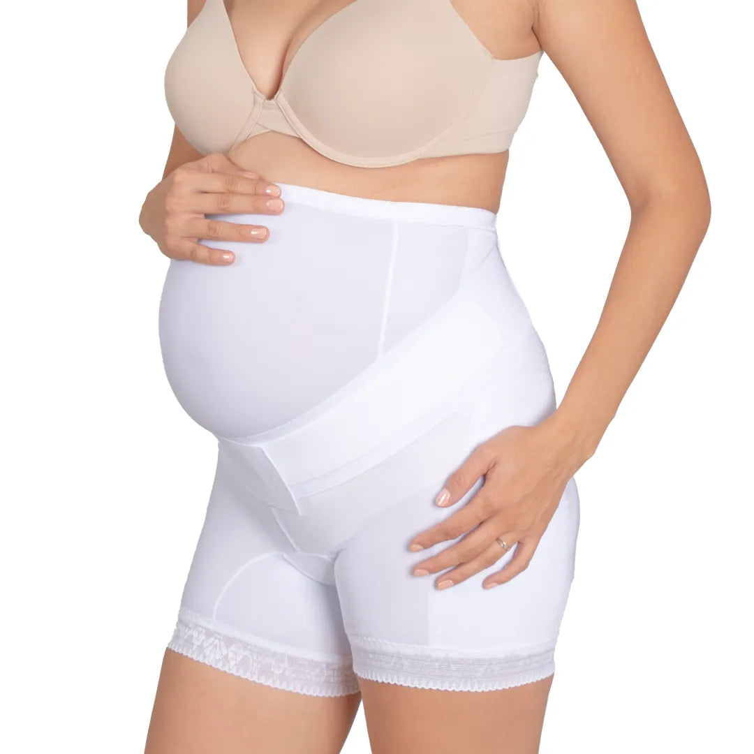 New Look Faja Maternal Ajustable Estilo Boxer Con Banda Elástica, Fajasymas