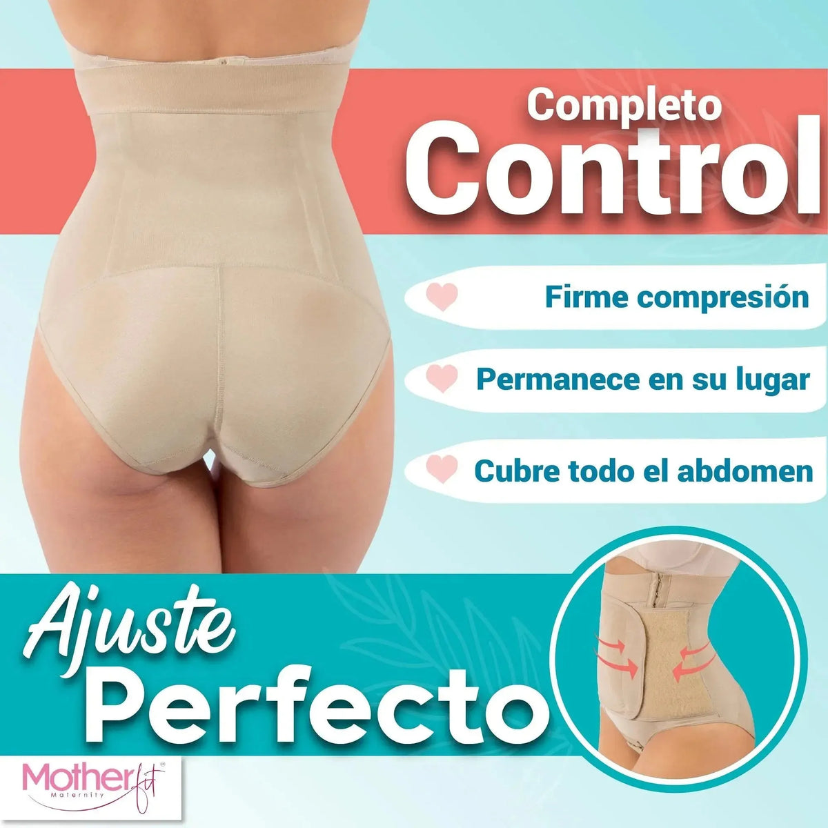 MOTHERFIT Fajas postparto de cintura alta - Fajasymas