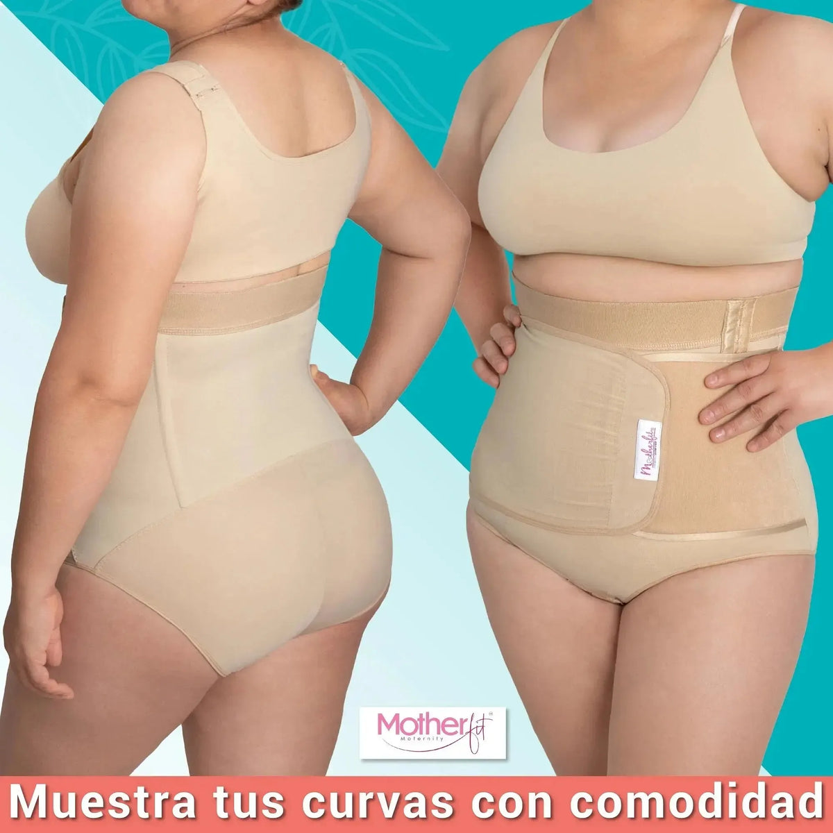 MOTHERFIT Fajas postparto de cintura alta - Fajasymas