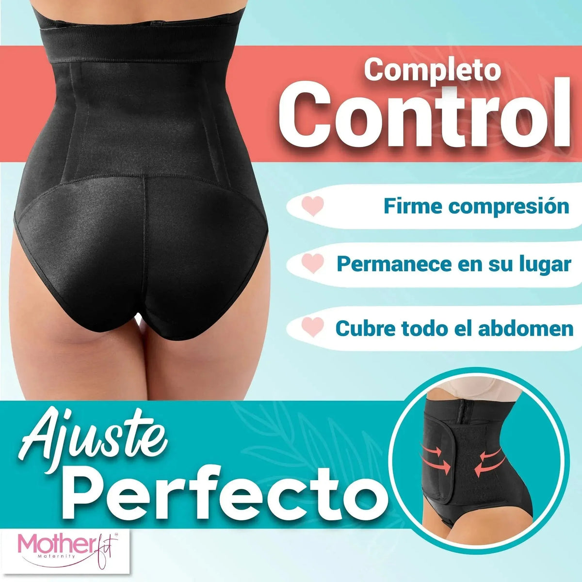 MOTHERFIT Fajas postparto de cintura alta - Fajasymas