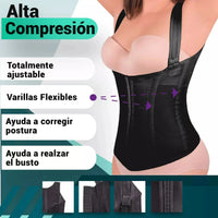 New Form Faja Chaleco Ultra Control Corrige Postura Y Realza El Busto, Fajasymas