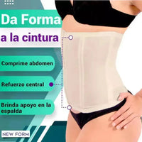 New Form Faja Cinturilla Control Refuerzo Central Con Tela Stretch, Fajasymas