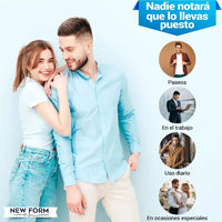 New Form Faja Para Hombre Chaleco Modelador Y Corrector De Postura, Fajasymas