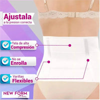 New Form Faja Postparto Envolvente Corta Con Varillas Flexibles, Fajasymas