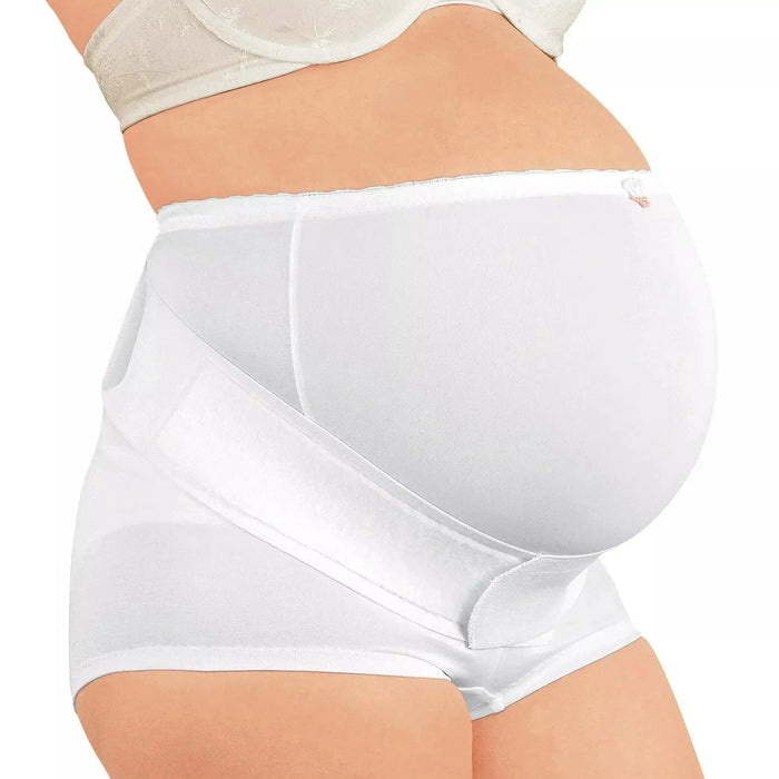 New Look Panty Faja Maternal Con Banda Elástica Ajustable Color Blanco, Fajasymas