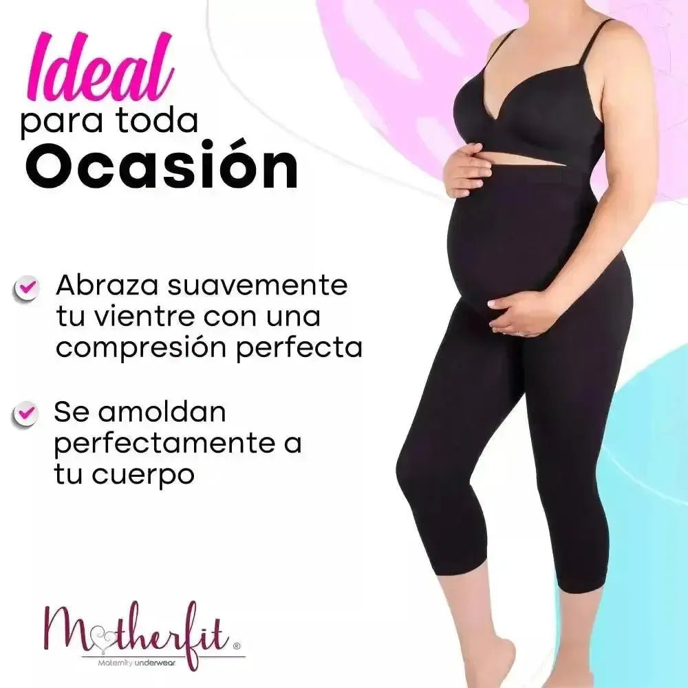 Capri para embarazadas Motherfit. Modelo 9003 - Fajasymas
