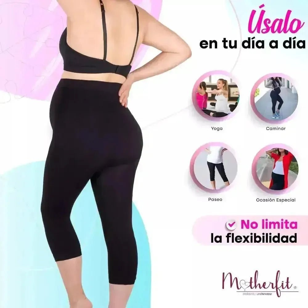 Capri para embarazadas Motherfit. Modelo 9003 - Fajasymas