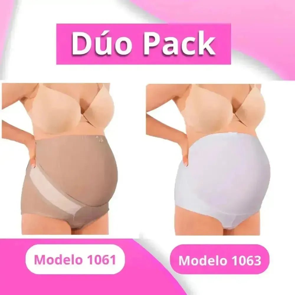 DÚO PACK 4 MODELO 1061 + 1063 Solo NUDE - Fajasymas