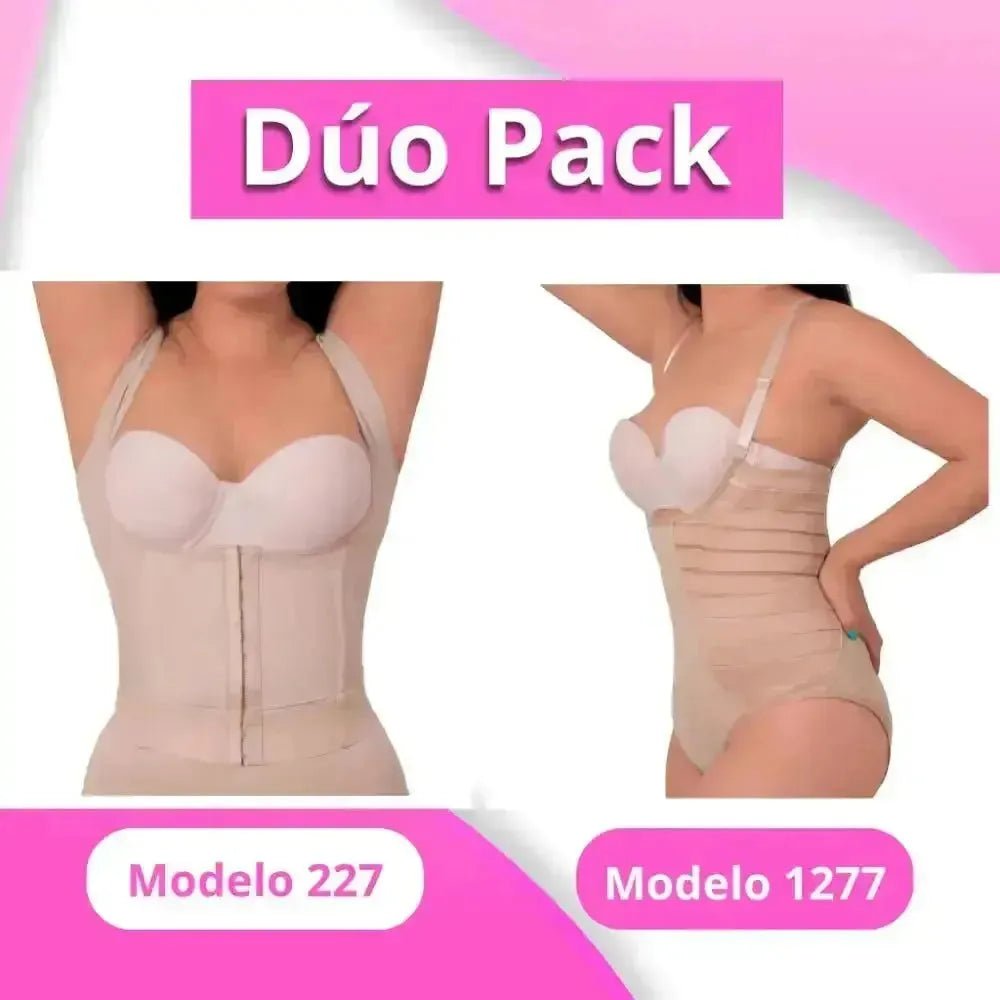 DÚO PACK 5 MODELO 227 + 1277 (solo talla CH) - Fajasymas