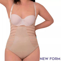 Faja Body Multilíneas Comprime El Abdomen Y Realza El Busto. Modelo 1277 - Fajasymas