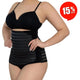 Faja Post Parto Alta Color Nude y Negro . New Form Imom - Fajasymas