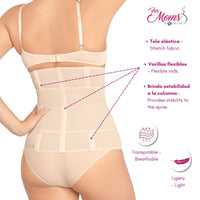 Faja post parto alta triple ajuste - Fajasymas