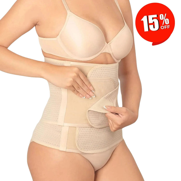 Faja post parto alta triple ajuste - Fajasymas