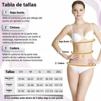 Faja Postparto Alta y Postcirugía 4B Con Tela De Alta Compresión Color Nude - Fajasymas