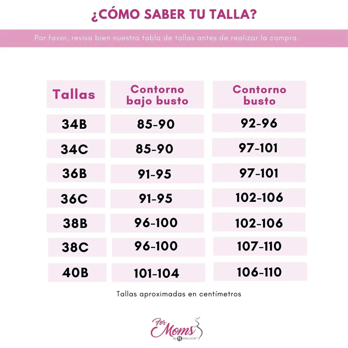 FOR MOMS - Bra de Lactancia con Refuerzo en la Espalda Sin Varilla. Modelo 509 - Fajasymas