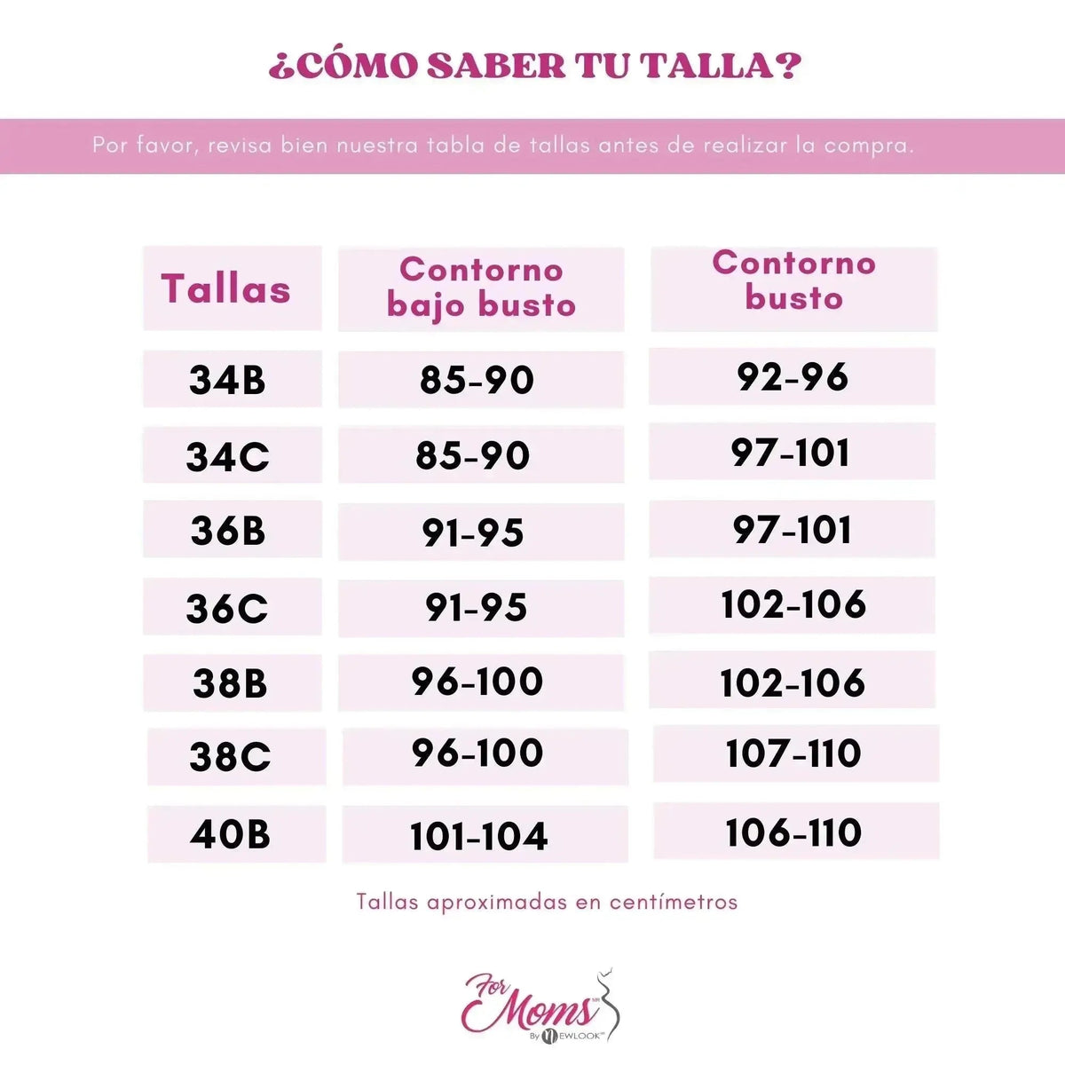 FOR MOMS - Bra de Lactancia con Refuerzo en la Espalda Sin Varilla. Modelo 509 - Fajasymas