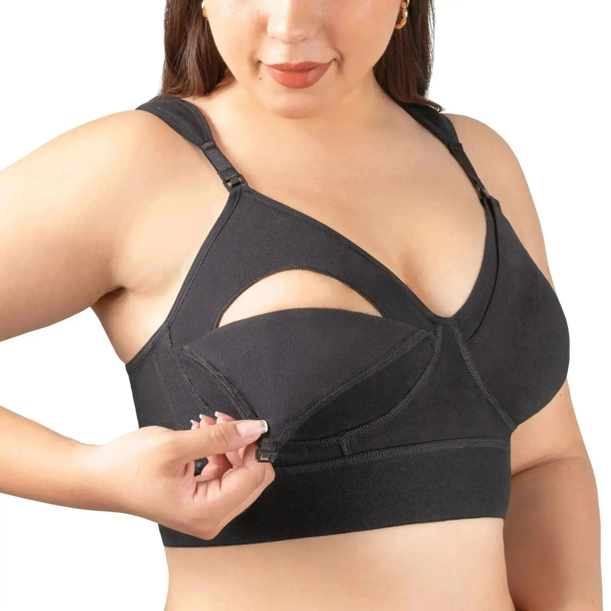 FOR MOMS - Bra de Lactancia con Refuerzo en la Espalda Sin Varilla. Modelo 509 - Fajasymas
