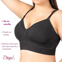FOR MOMS - Bra de Lactancia con Refuerzo en la Espalda Sin Varilla. Modelo 509 - Fajasymas