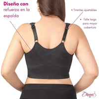 FOR MOMS - Bra de Lactancia con Refuerzo en la Espalda Sin Varilla. Modelo 509 - Fajasymas