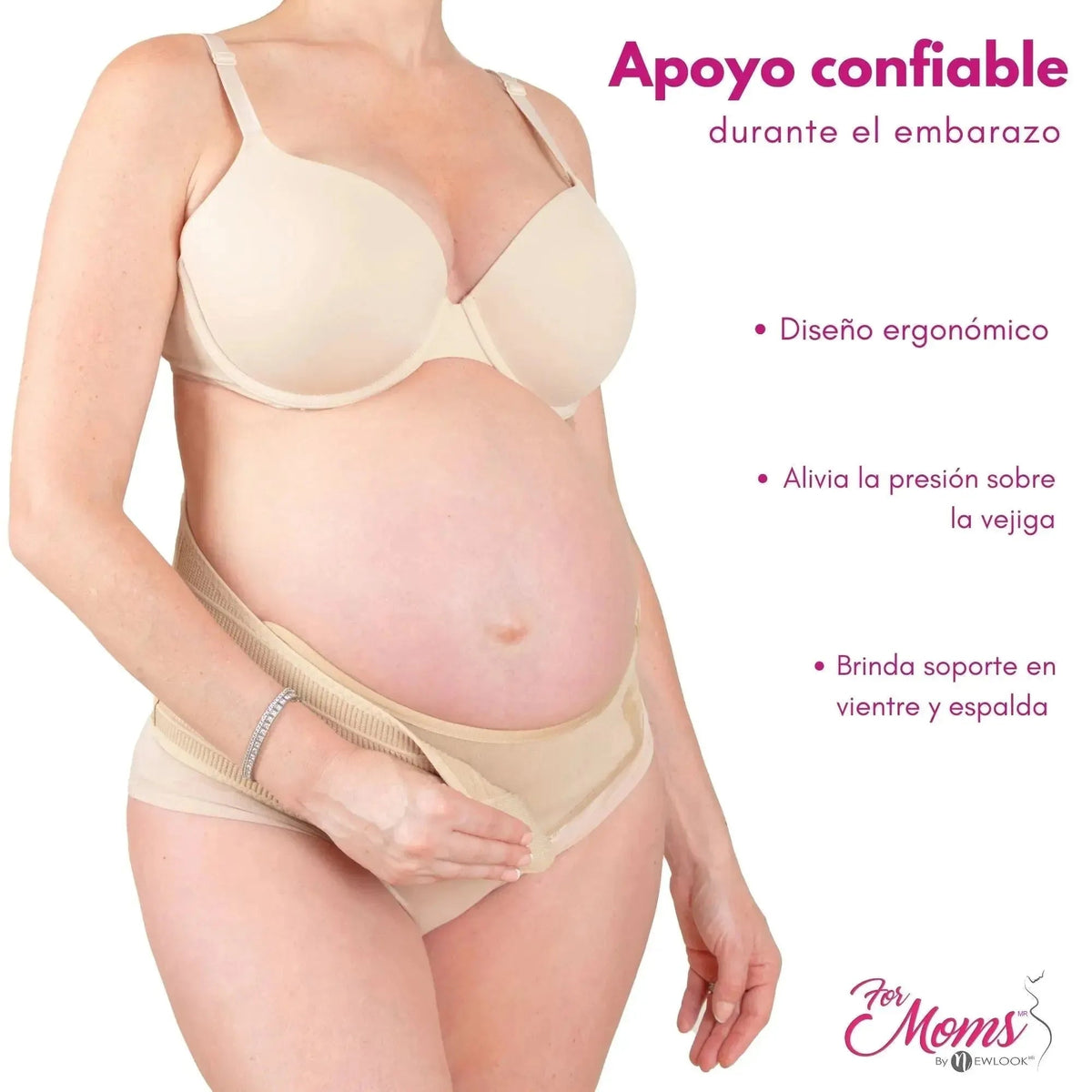 For Moms Cinturón Para Embarazadas Soporte Maternal - Fajasymas