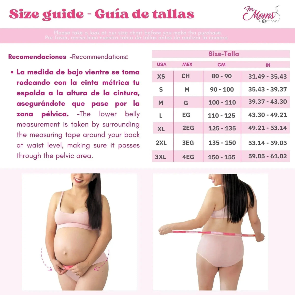 For Moms Cinturón Para Embarazadas Soporte Maternal - Fajasymas