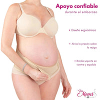 FOR MOMS - Cinturón Para Embarazadas Soporte Maternal. Modelo 581 - Fajasymas