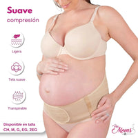 FOR MOMS - Cinturón Para Embarazadas Soporte Maternal. Modelo 581 - Fajasymas