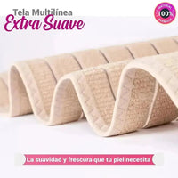 For Moms Faja Envolvente Alta Postparto Y PostCirugia Con Tela Multilineal Color Nude - Fajasymas
