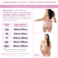 FOR MOMS - Faja Para Embarazo Tipo Chaleco Con Soporte Espalda. Modelo 599 - Fajasymas