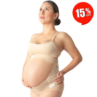 For Moms Fajas Para Embarazadas Soporte Maternal Tela Multilinea Suave - Fajasymas