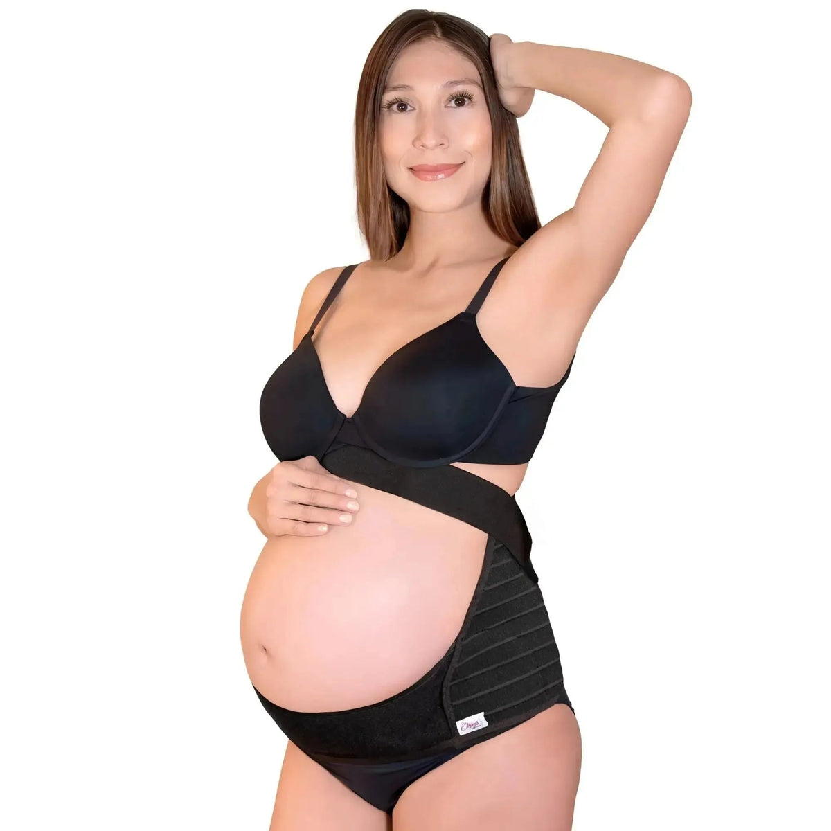 FOR MOMS - Fajas Para Embarazadas Soporte Maternal Tela Multilinea Suave. Modelo 586 - Fajasymas