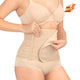 For Moms Fajas Postparto Envolvente Corta Tela Multilineal Color Nude - Fajasymas
