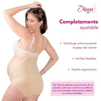 FOR MOMS - Panty Cinturón Maternal Para Embarazadas. Modelo 582 - Fajasymas
