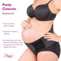 FOR MOMS - Panty Cinturón Maternal Para Embarazadas. Modelo 582 - Fajasymas